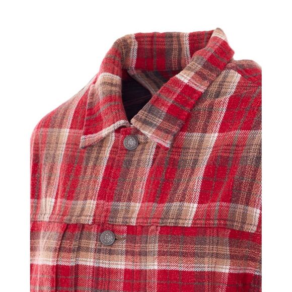 R13 Women Relaxed Pleated Trucker Jacket - Picture 3 of 4